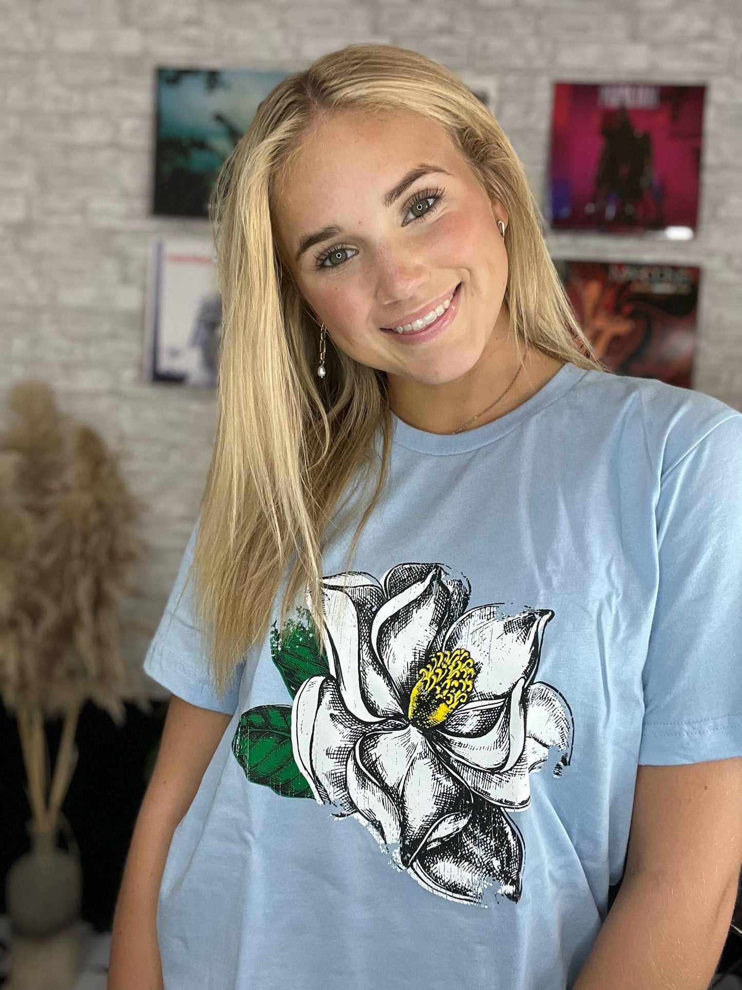 Magnolia Flower Tee