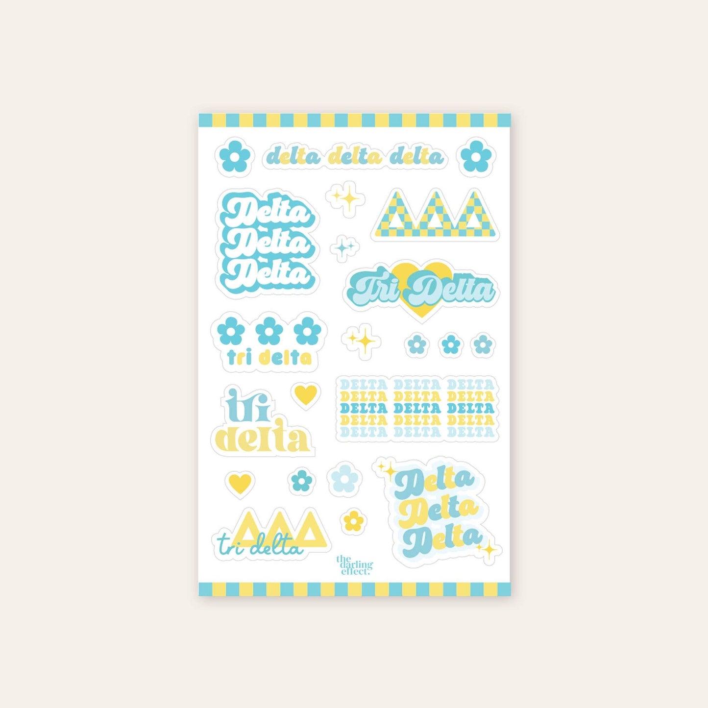 Sorority Sticker Sheet-19 Chapters Available!