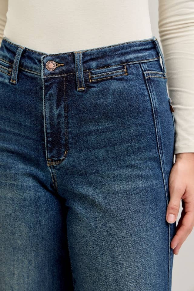 HW Retro Wide TC Front Welt Pockets