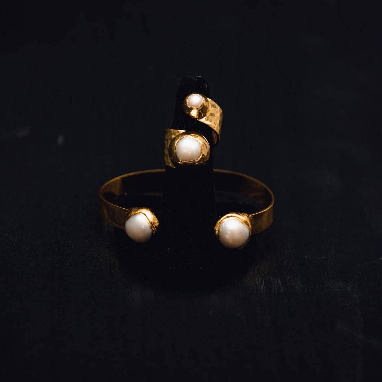 Baroque Pearl Ring