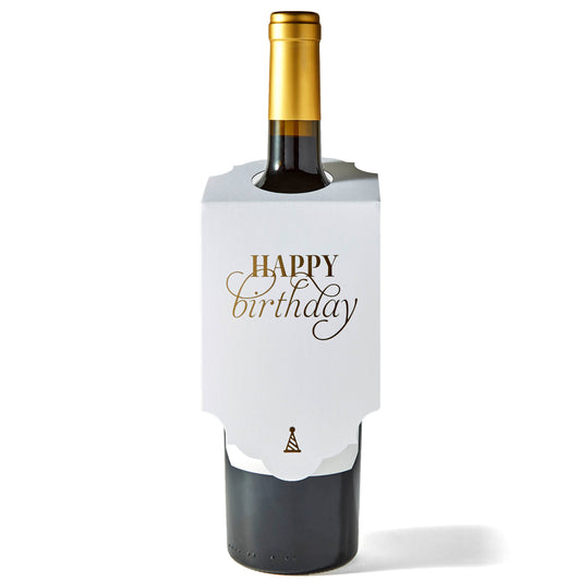 Happy Birthday | Wine & Spirit Tag