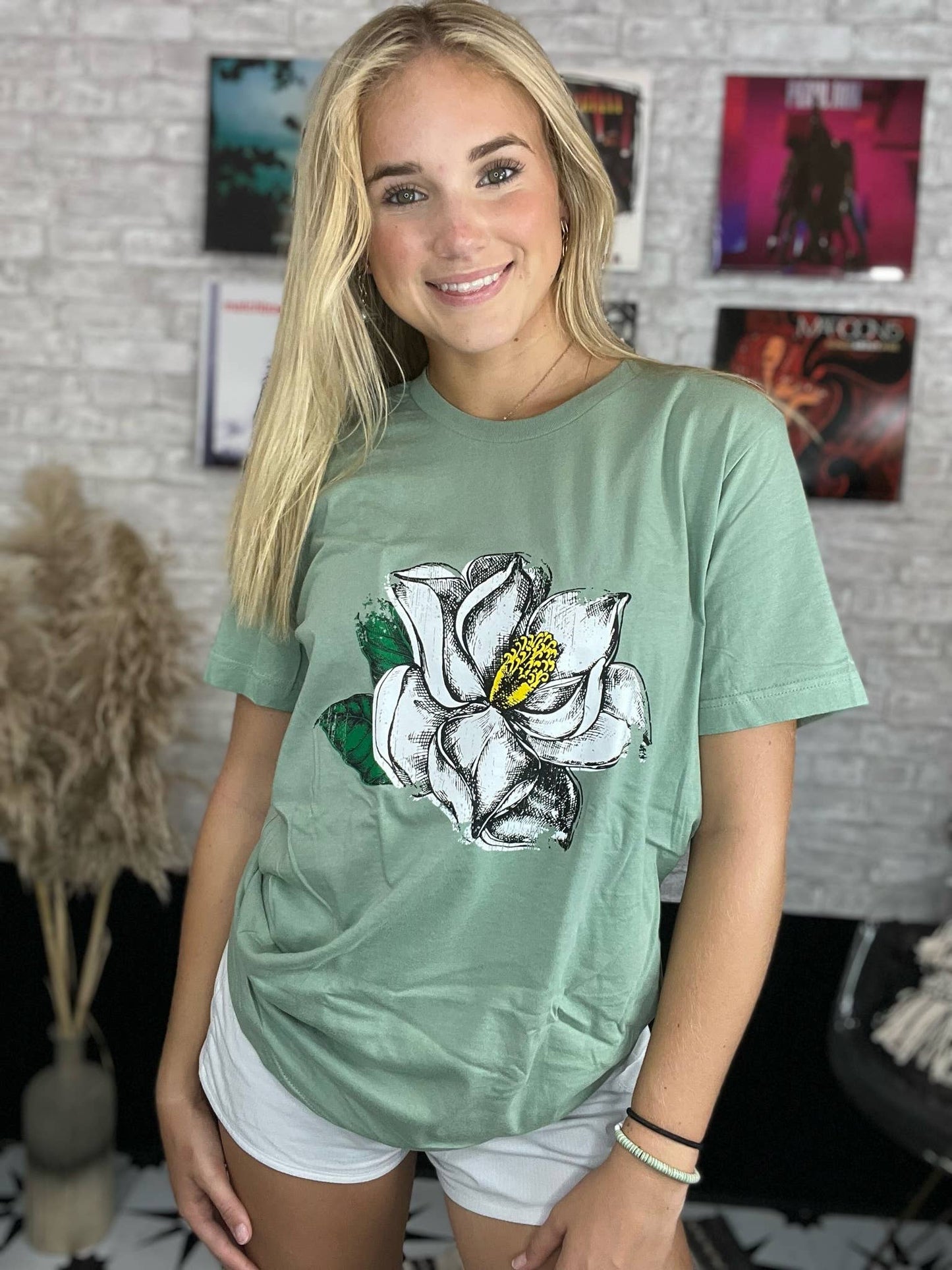 Magnolia Flower Tee