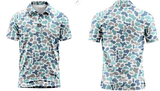 Performance Polo - Dockside Camo