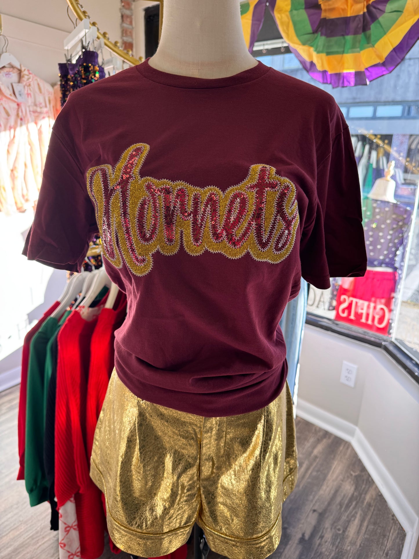 GL Hornets Sequin Tee