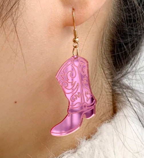 Cowboy Boot Earrings