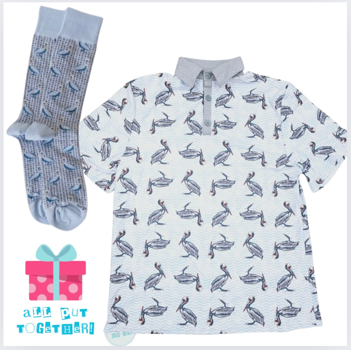 Men's Illustrated Polo
