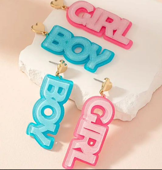 Boy/Girl Earrings