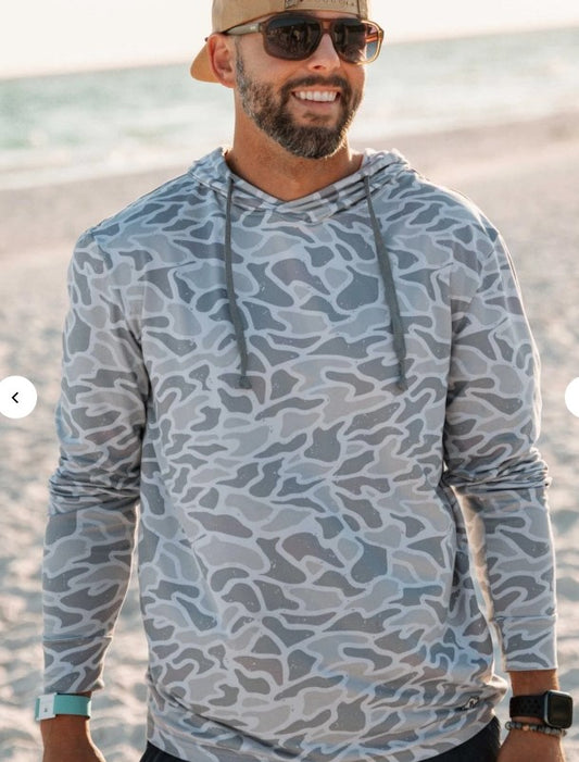 Performance Hoodie - White Camo