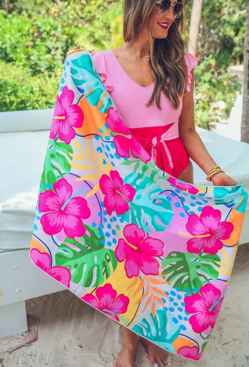 Time to Tango Quick Dry Beach Towel