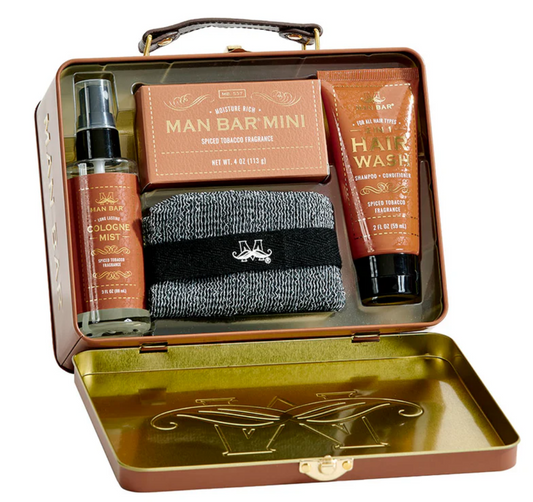 Man Bar Travel Kit - Spiced Tobacco