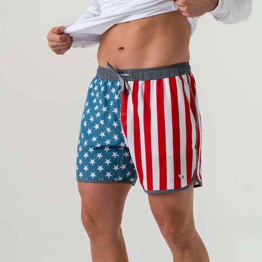 Men's Swim Trunk - Throwback USA