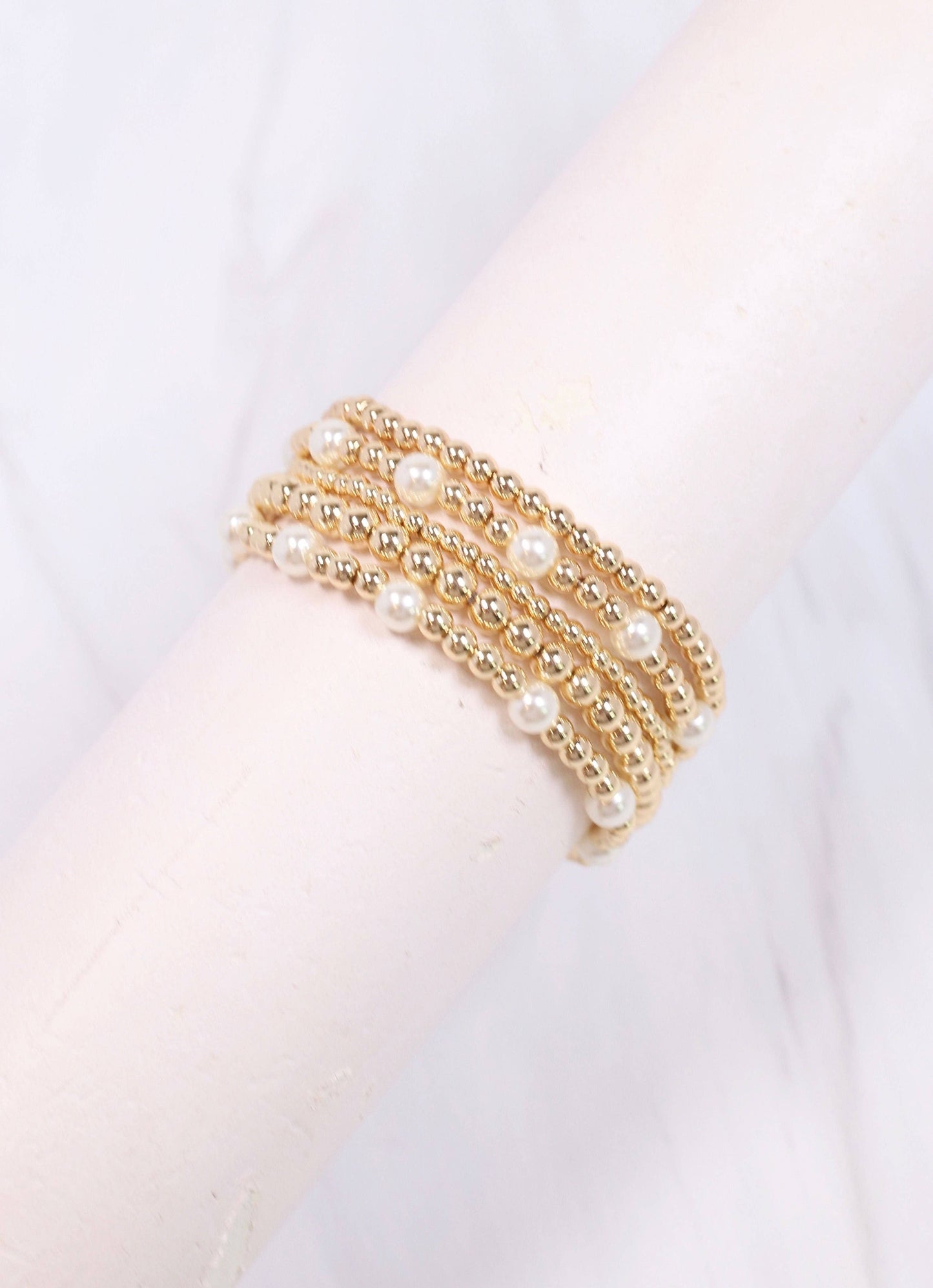 Stanmeyer Pearl Bracelet Set GOLD