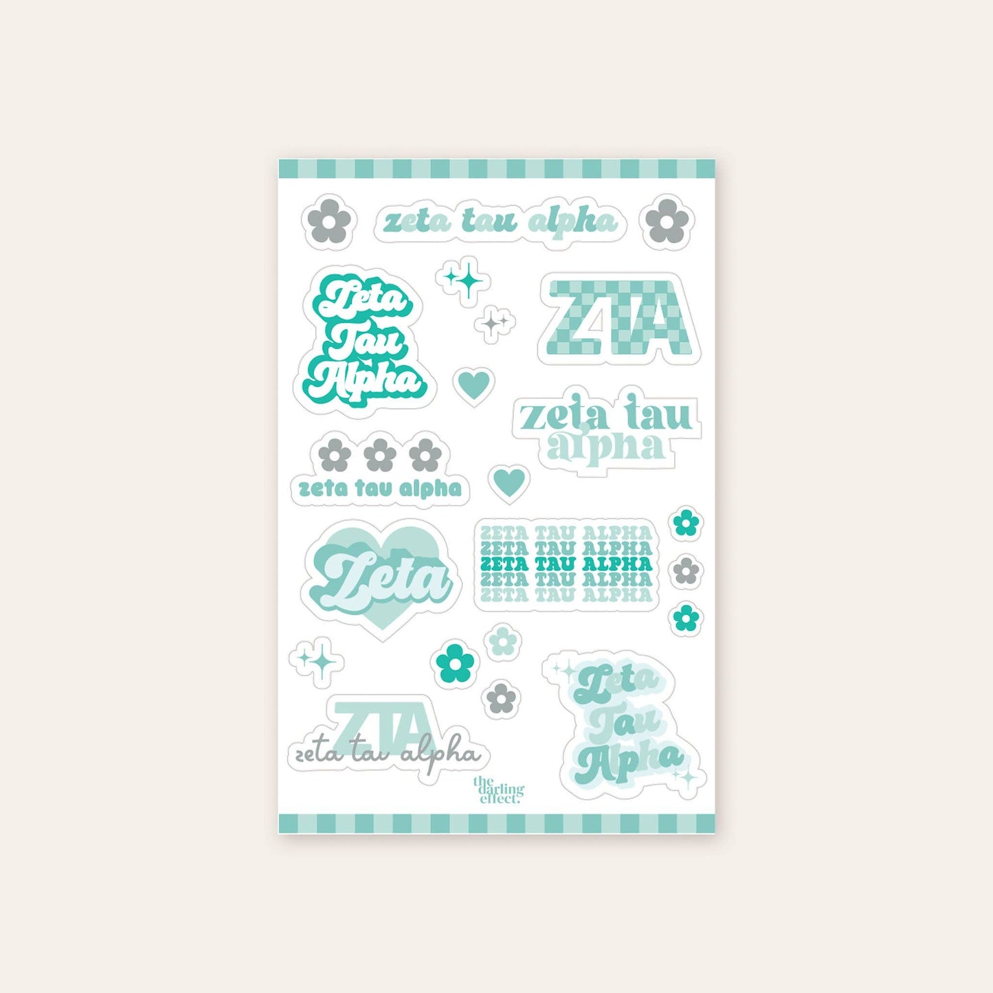 Sorority Sticker Sheet-19 Chapters Available!