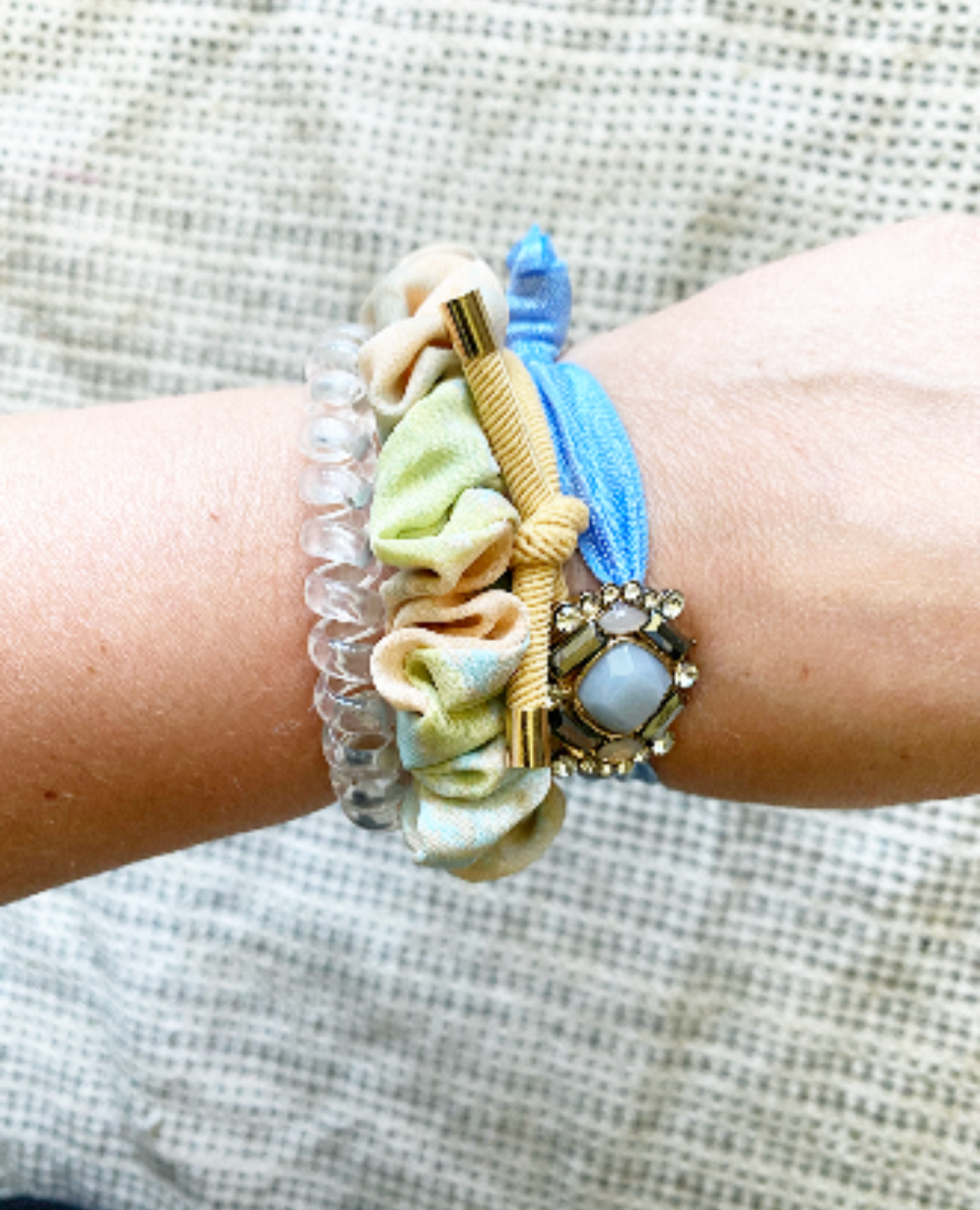 Assorted Mix Hair Tie Set of 5