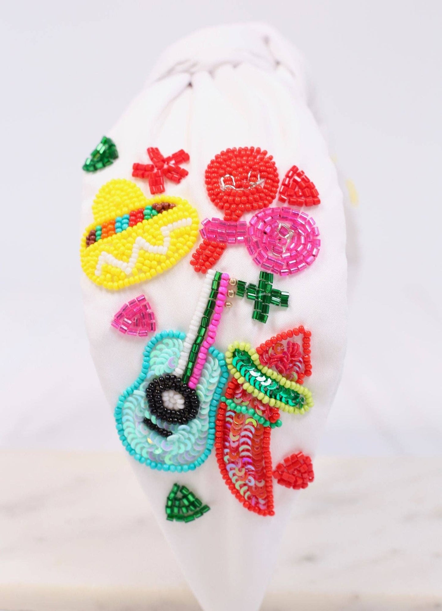 Fiesta Time Headband WHITE