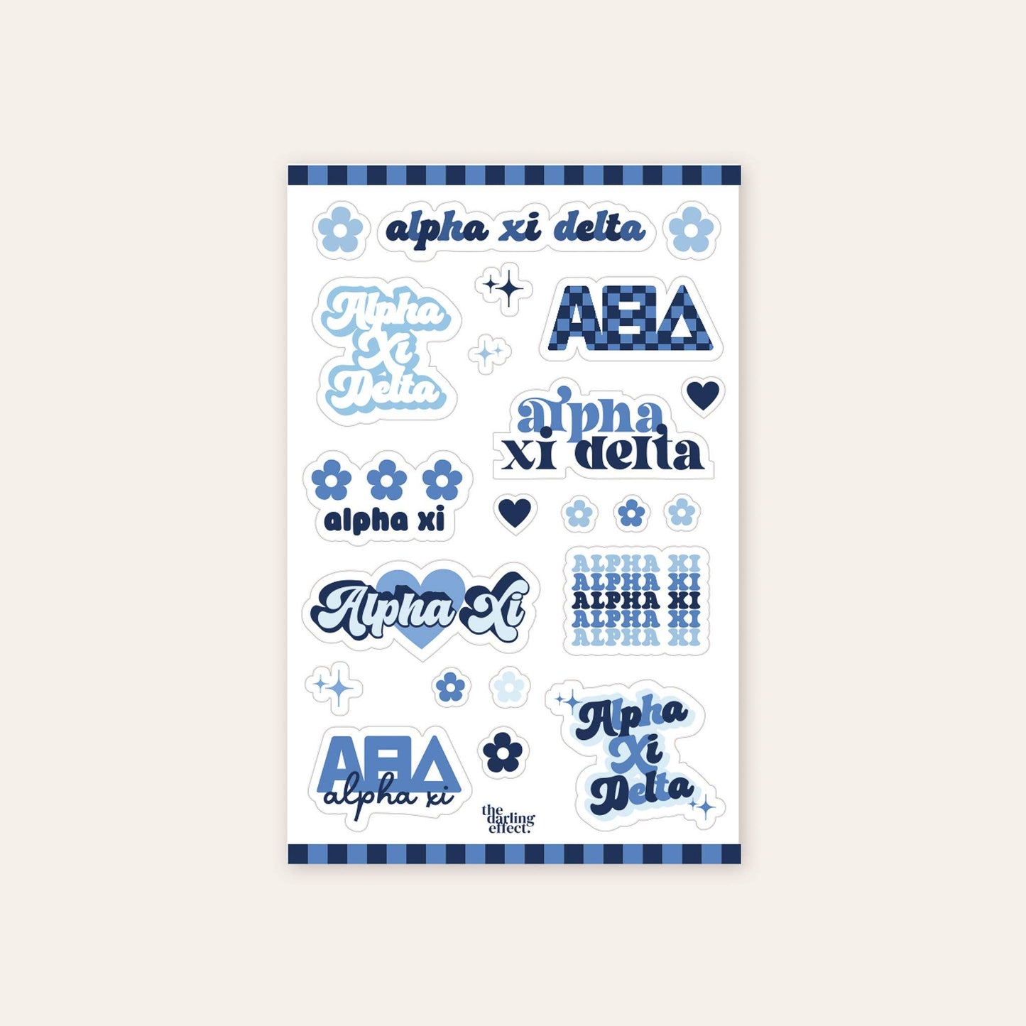 Sorority Sticker Sheet-19 Chapters Available!