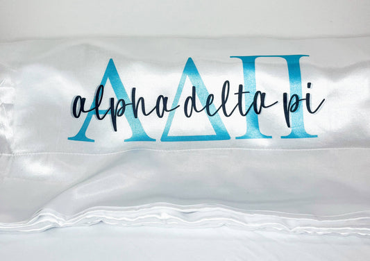 Sorority Satin Pillowcase