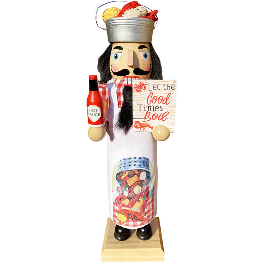 14" Let the Good Times Boil Nutcracker