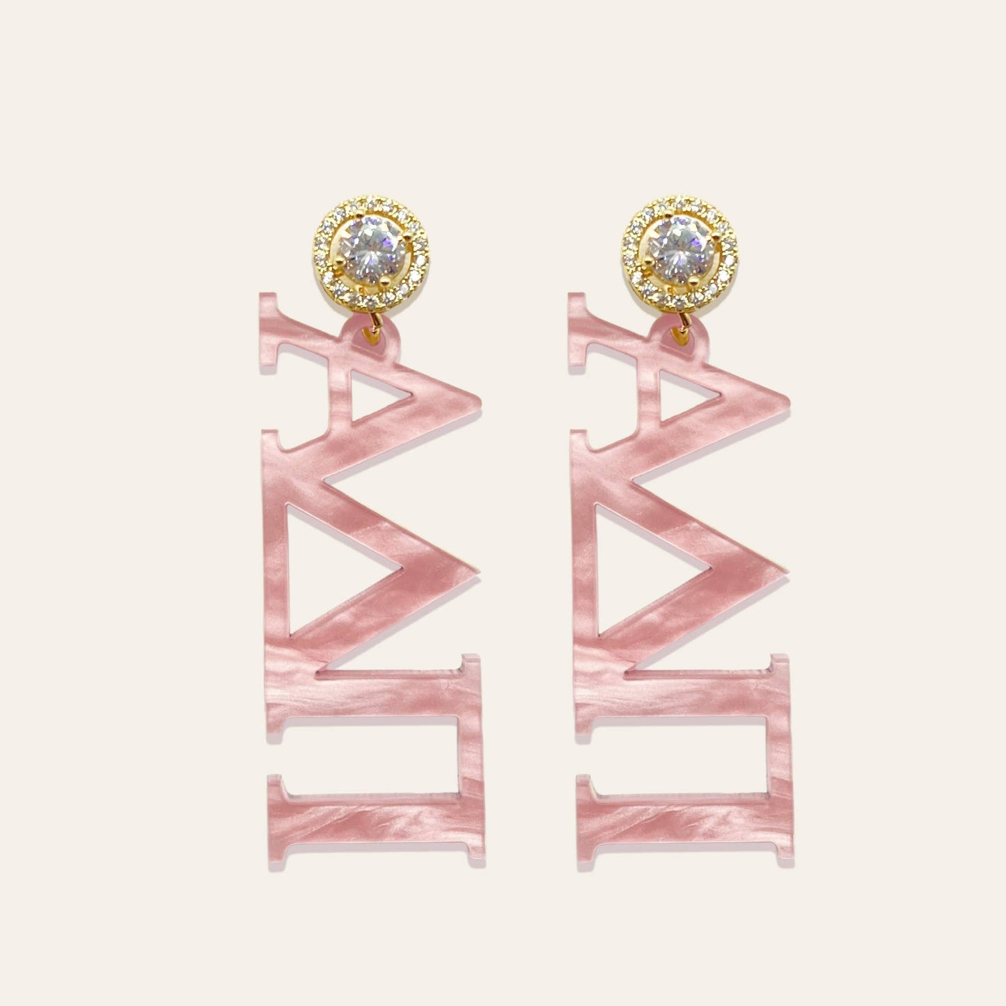 Sorority Acrylic Earrings