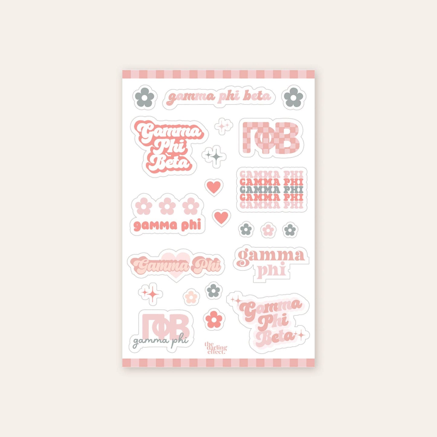 Sorority Sticker Sheet-19 Chapters Available!