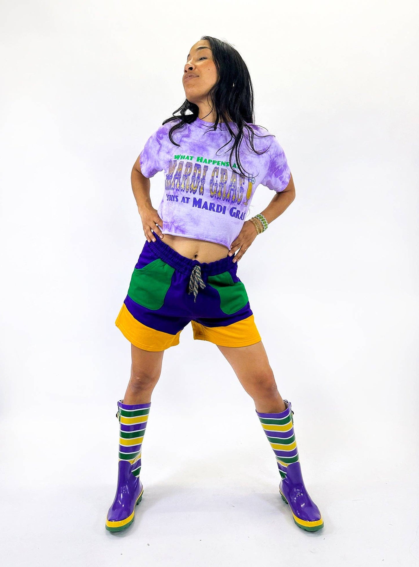 Adult Mardi Gras Boots