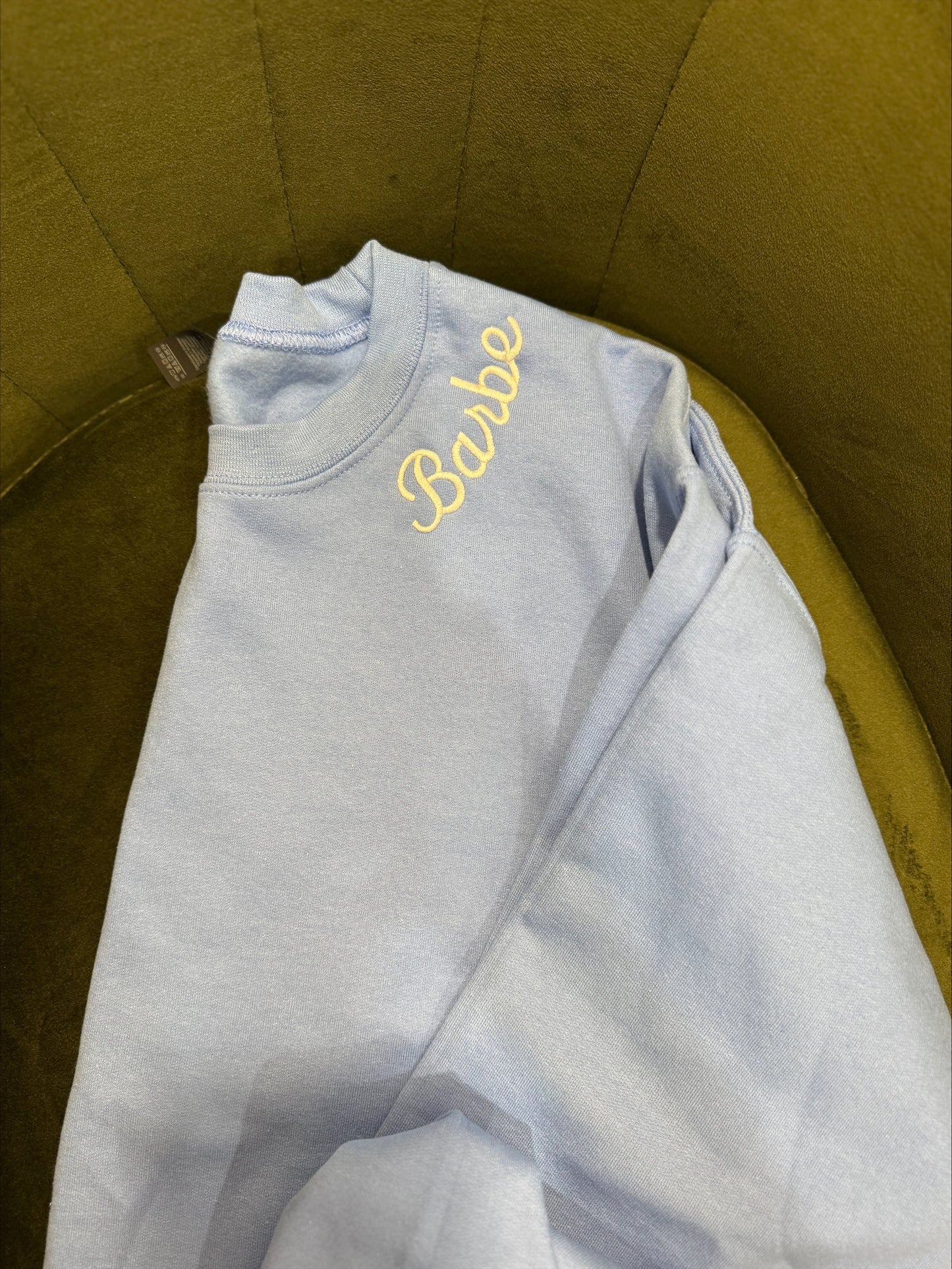 School Spriit Embroidered Sweatshirts