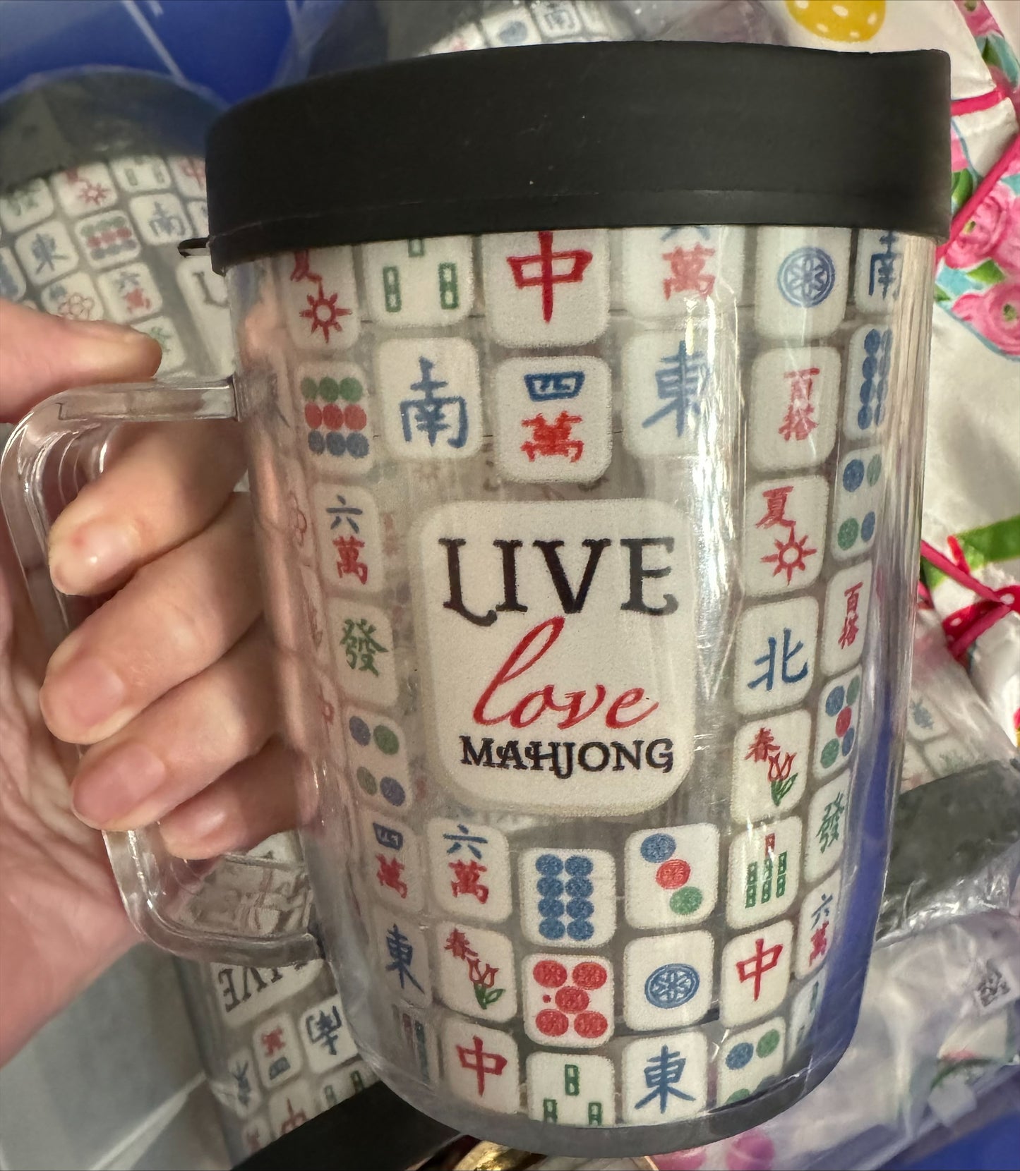 Live Love Mahjong Mug