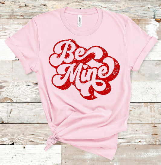 Be Mine Groovy Valentine's Tee