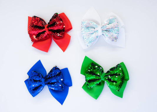 Sequin Hair Bow