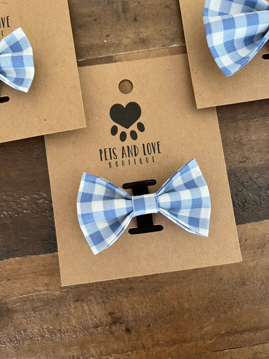Gingham Pet Bow