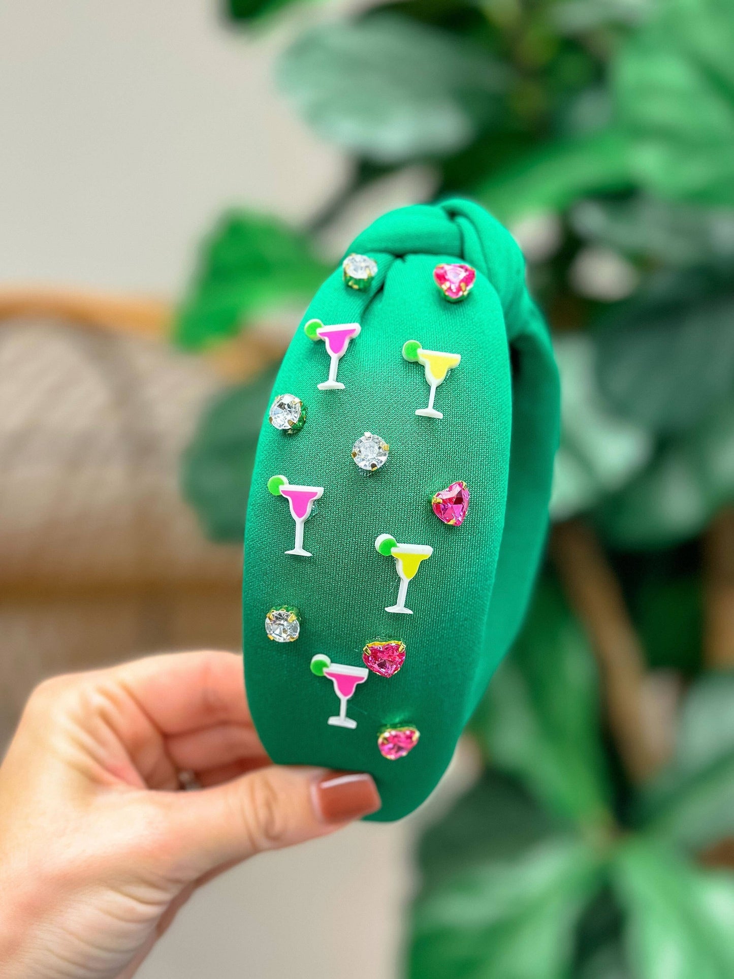 Margarita Embellished Top Knot Headband