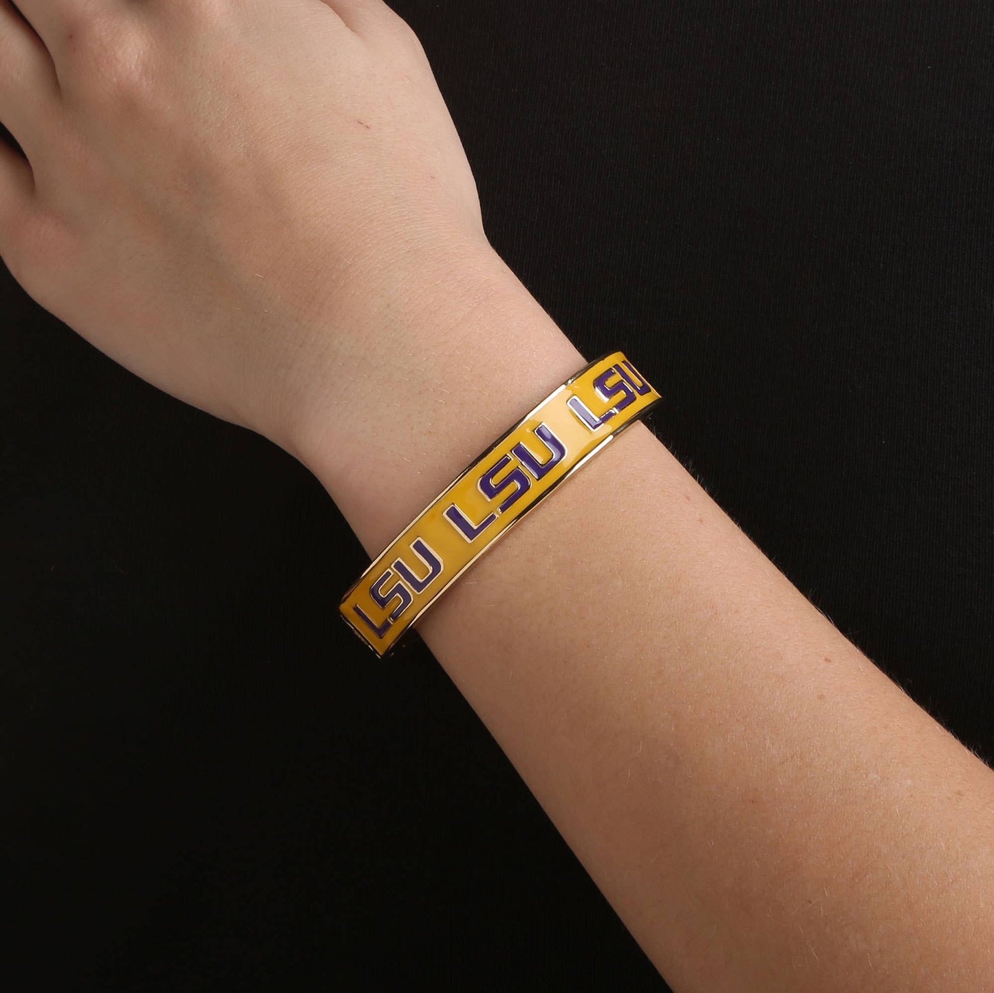 LSU Tigers Logo Bangle